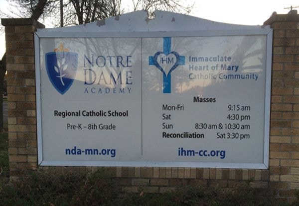  - Image 360 - Richfield MN - Monument - Notre Dame Monument